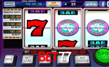A Popularidade dos Caça-Níqueis no bet77